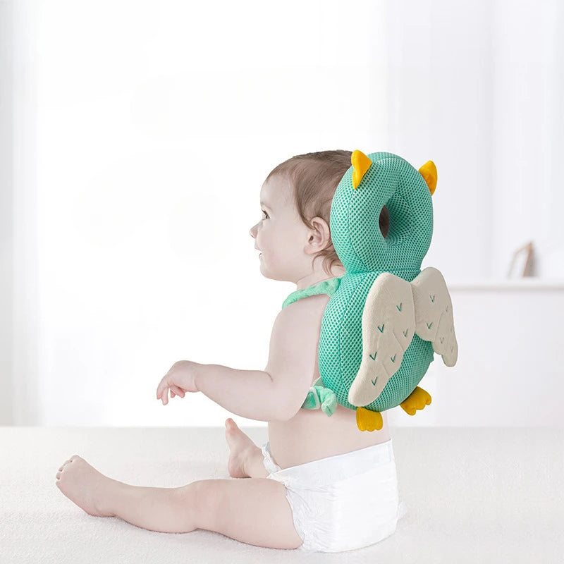 Baby Safety Head Protector Soft PP Cotton Cartoon Toddler Backpack Cushion Infant Child Headgear First Walk anti Collision