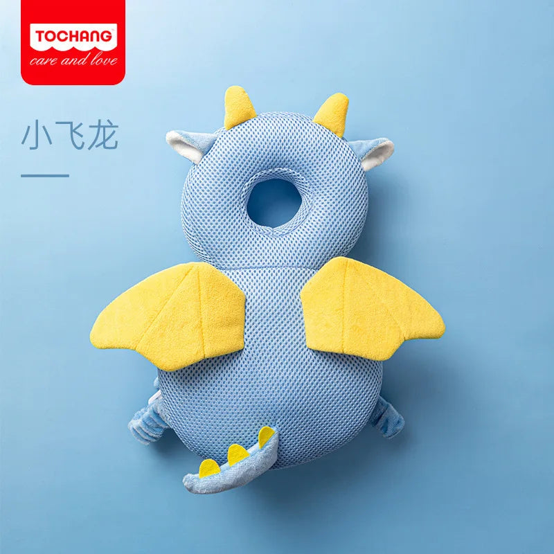 Baby Safety Head Protector Soft PP Cotton Cartoon Toddler Backpack Cushion Infant Child Headgear First Walk anti Collision