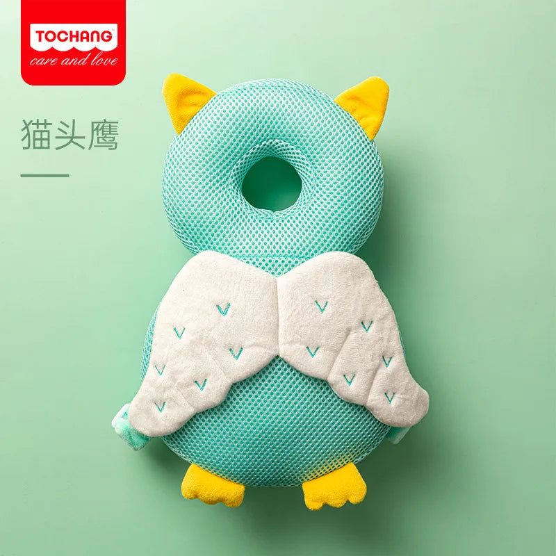 Baby Safety Head Protector Soft PP Cotton Cartoon Toddler Backpack Cushion Infant Child Headgear First Walk anti Collision
