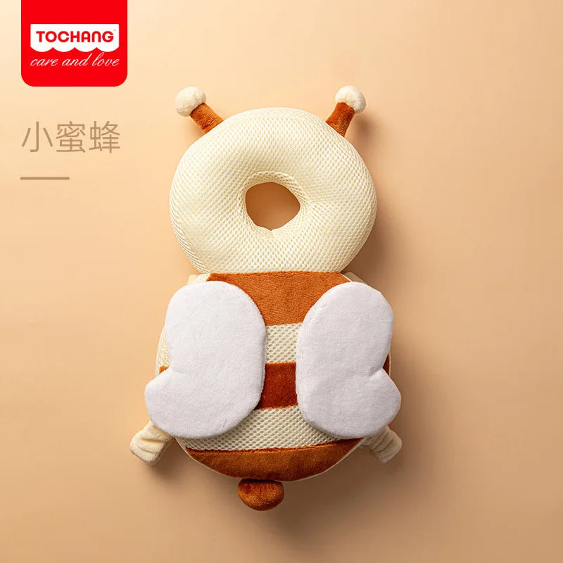 Baby Safety Head Protector Soft PP Cotton Cartoon Toddler Backpack Cushion Infant Child Headgear First Walk anti Collision