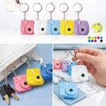 Mini Camera Keychain – 3D Printed Retro Camera Pendant