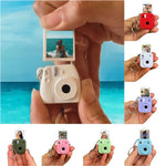 Mini Camera Keychain – 3D Printed Retro Camera Pendant