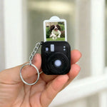 Mini Camera Keychain – 3D Printed Retro Camera Pendant