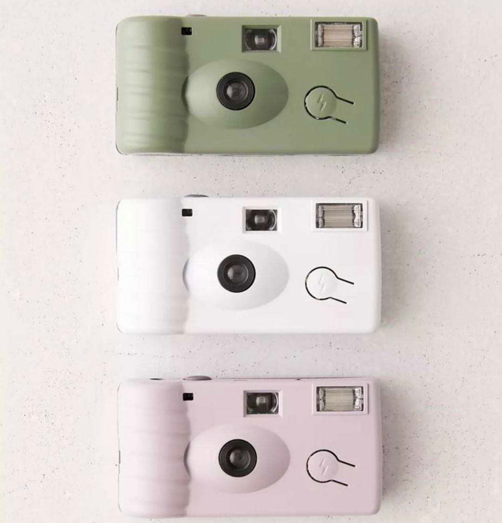 Disposable Film Camera – 35mm Vintage Single-Use Camera with Flash