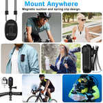 FHD Action Mini Camera – Waterproof Sports Cam with Helmet Mount