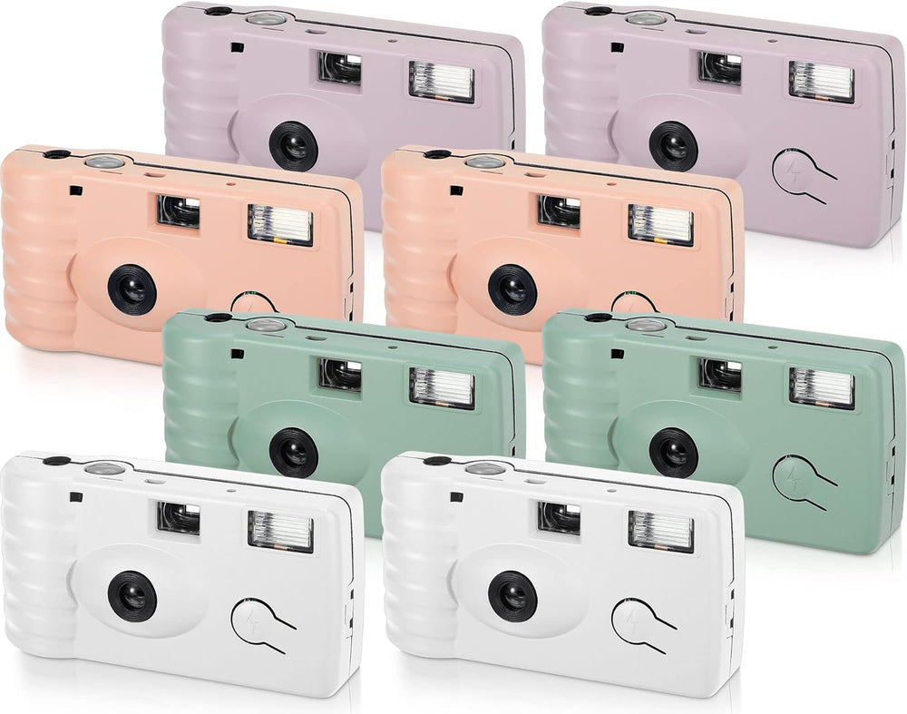 Disposable Film Camera – 35mm Vintage Single-Use Camera with Flash