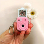 Mini Camera Keychain – 3D Printed Retro Camera Pendant