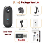 FHD Action Mini Camera – Waterproof Sports Cam with Helmet Mount
