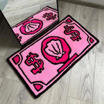 SpongeBob Coin Pattern Rug – Non-Slip Floor Mat